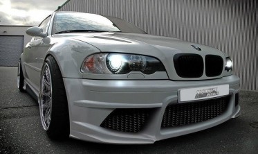 Тюнінговий передній бампер BMW E46 sedan стиль GENERATION V фото