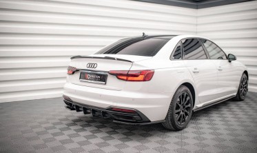 Боковые накладки на задний бампер Audi A4 B9 рестайл фото