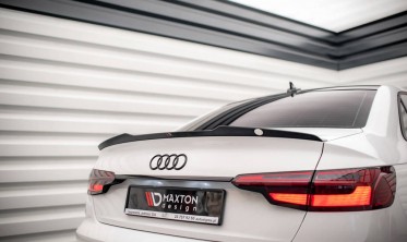 Кап спойлер кришки багажника Audi A4 B9 рестайл фото