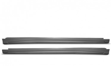 накладки на пороги Mercedes A W176 (07.2012-...) / CLA W117 (01.2013-...) фото