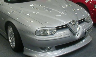 Тюнінг накладки на фари Alfa Romeo 156 фото