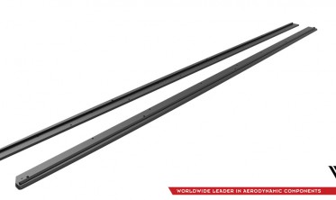 Боковые листвы под пороги Street pro BMW 4 Gran Coupe G26 M-pack фото