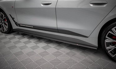 Боковые листвы под пороги Street pro BMW 4 Gran Coupe G26 M-pack фото