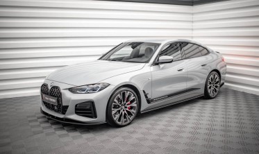 Боковые листвы под пороги Street pro BMW 4 Gran Coupe G26 M-pack фото