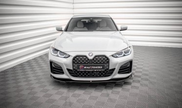 Тюнинг накладка на передний бампер BMW 4 / i4 Gran Coupe G26 M-pack вер. 1 фото