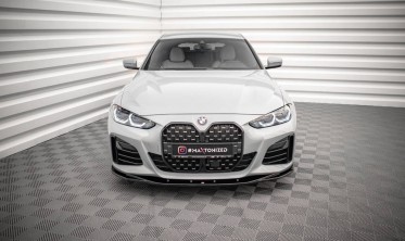 Передня накладка на бампер BMW 4 / i4 Gran Coupe G26 M-пакет вер. 3 фото