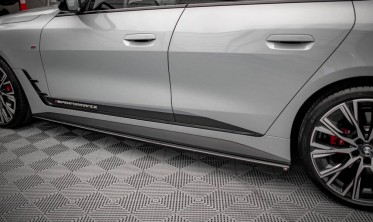 Тюнінг накладки на бічні пороги BMW 4 Gran Coupe G26 M-pack вер. 1 фото