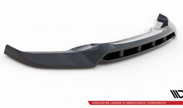Тюнінговий дифузор на передній бампер BMW X6 F16 M-pack версія 2 фото
