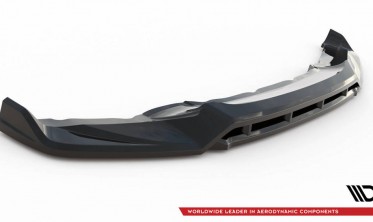 Передня тюнінг накладка на бампер BMW X6 F16 M-pack версія 3 фото