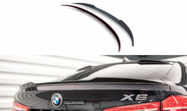 3D спойлер (накладка) на кришку багажника BMW X6 F16 M-пакет фото