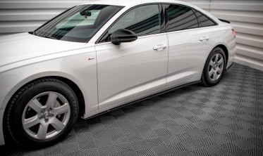 Тюнінгові накладки на пороги Audi A6 C8 фото