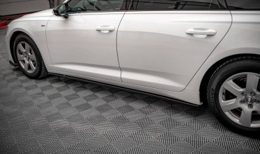 Тюнінгові накладки на пороги Audi A6 C8 фото