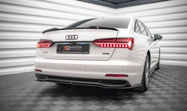 Тюнинговый спойлер крышки багажника Audi A6 C8 седан фото