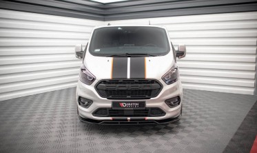 Дифузор на передній бампер Ford Transit Custom MK1 рестайл ST-line фото