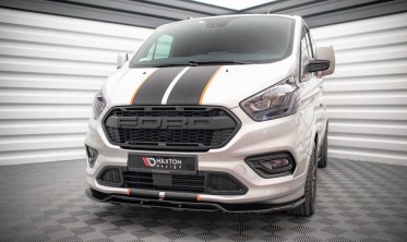 Дифузор на передній бампер Ford Transit Custom MK1 рестайл ST-line фото