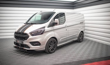 Накладки на пороги Ford Transit Custom MK1 рестайл ST-line фото