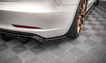 Тюнинг накладки на задний бампер Tesla Model 3 для диф. TE-MODEL3-1-RS2G фото