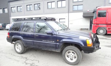 Захисна дуга силового бампера Jeep Grand Cherokee ZJ (1992-1998) фото