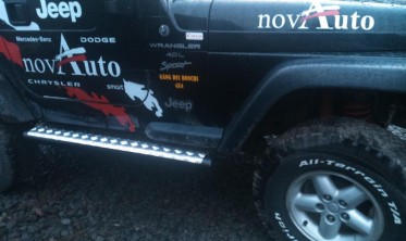 Пороги Jeep Wrangler TJ (1997-2006) фото