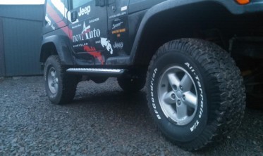 Пороги Jeep Wrangler TJ (1997-2006) фото