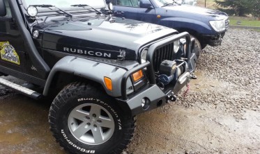 Защитная дуга силового бампера Jeep Wrangler TJ (1997-2006) фото