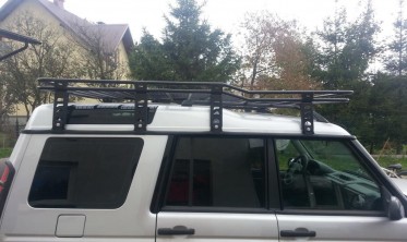 Багажник на дах із сіткою Land Rover Discovery 2 (1998-2005) фото