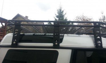 Багажник на дах із сіткою Land Rover Discovery 2 (1998-2005) фото
