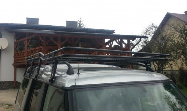 Багажник на дах із сіткою Land Rover Discovery 2 (1998-2005) фото