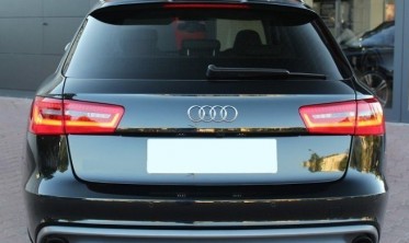 Дифузор задній Audi A6 C7 Sedan/Avant у стилі S6 під дві труби фото