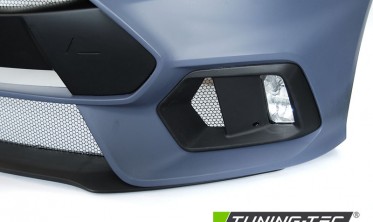 Тюнінговий передній бампер у стилі RS для Ford Focus MK3 фото