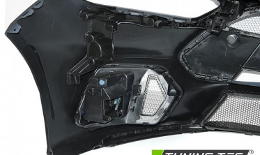 Тюнінговий передній бампер у стилі RS для Ford Focus MK3 фото