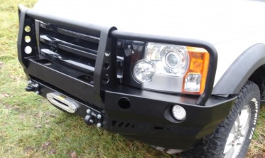 Захисна дуга до силового бампера Land Rover Discovery 3 (2004-2009) фото