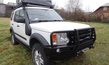 Захисна дуга до силового бампера Land Rover Discovery 3 (2004-2009) фото