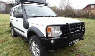 Захисна дуга до силового бампера Land Rover Discovery 3 (2004-2009) фото