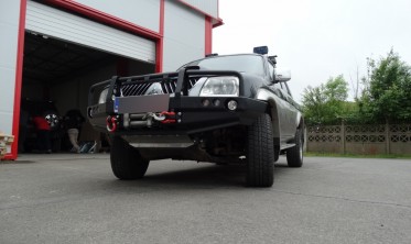 Захисна дуга силового бампера Mitsubishi L200 (1996-2006) фото