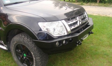 Силовий передній бампер Mitsubishi Pajero IV (2006-...) фото