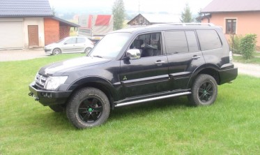 Силовий передній бампер Mitsubishi Pajero IV (2006-...) фото