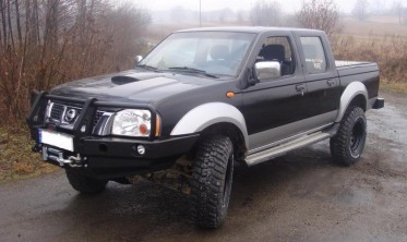 Защитная дуга для силового бампера NISSAN Navara D22 (2001-2004) фото