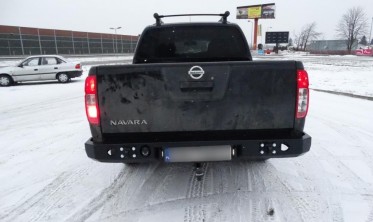 Силовой задний бампер NISSAN Navara D40 фото