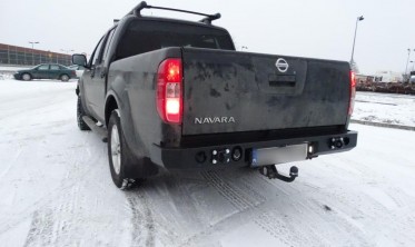 Силовой задний бампер NISSAN Navara D40 фото