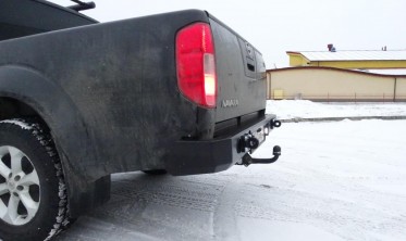 Силовой задний бампер NISSAN Navara D40 фото