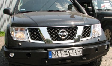 Силовой передний бампер NISSAN Navara D40 (2005-2010) фото