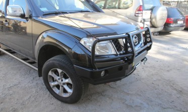 Защитная дуга для силового бампера NISSAN Navara D40 (2005-2010) фото