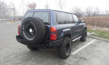 Силовий задній бампер NISSAN PATROL GU4 фото