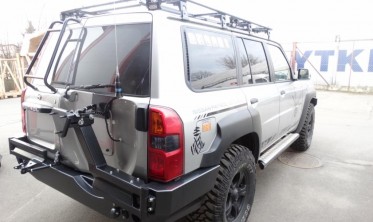 Багажник на крышу NISSAN PATROL Y61 версия длинная фото