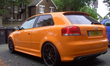 Спойлер багажника Audi A3 8P в стиле S3 фото
