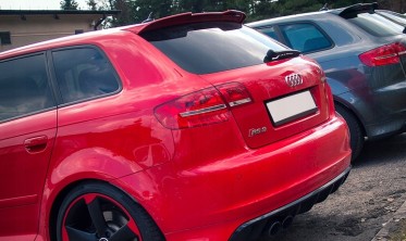 Спойлер багажника Audi A3 8P Sportback RS3-стиль фото