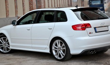 Накладки на пороги Audi A3 8P Sportback S3-стиль фото
