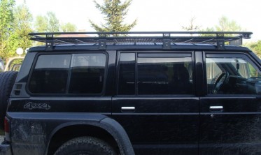 Багажник на дах із сіткою NISSAN PATROL Y60 версія довга фото