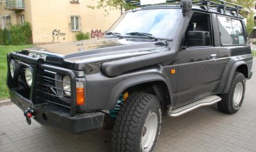 Багажник на дах із сіткою NISSAN PATROL Y60 версія довга фото